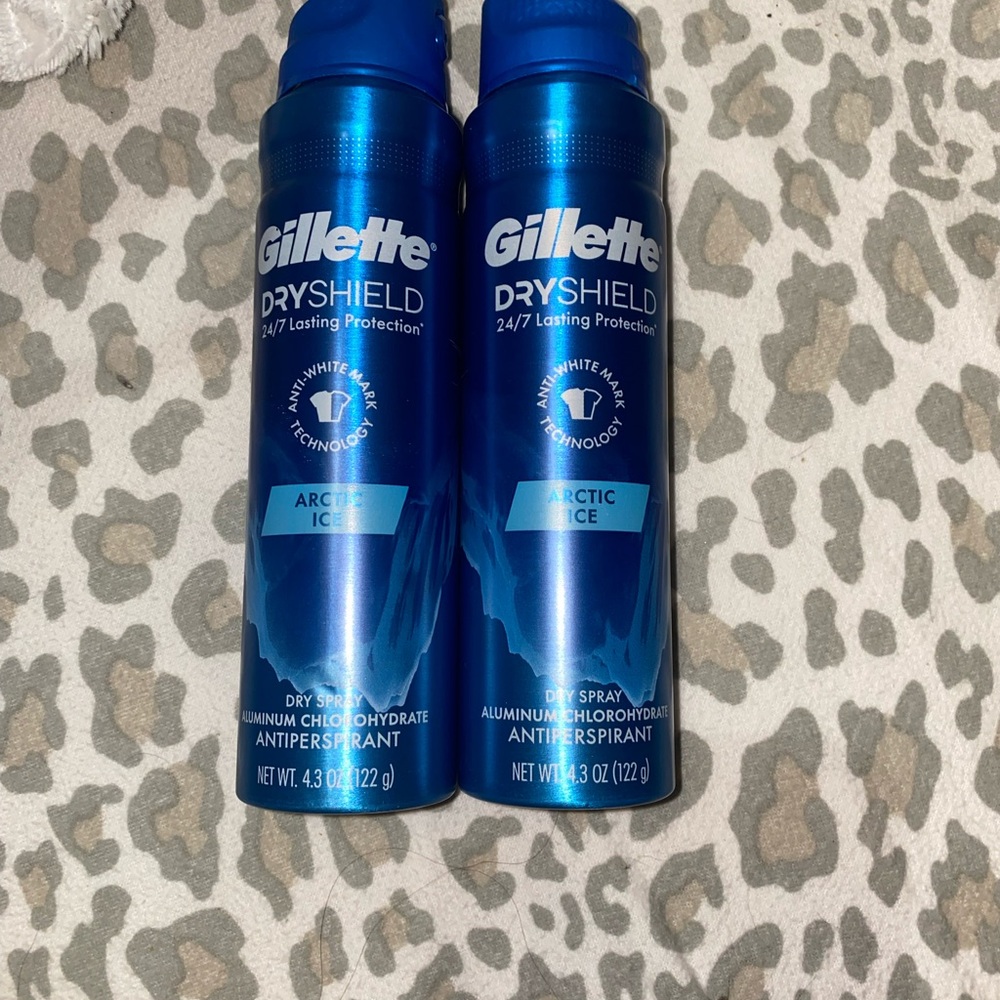 Gillette Arctic Ice Dry Spray Antiperspirant - Blue